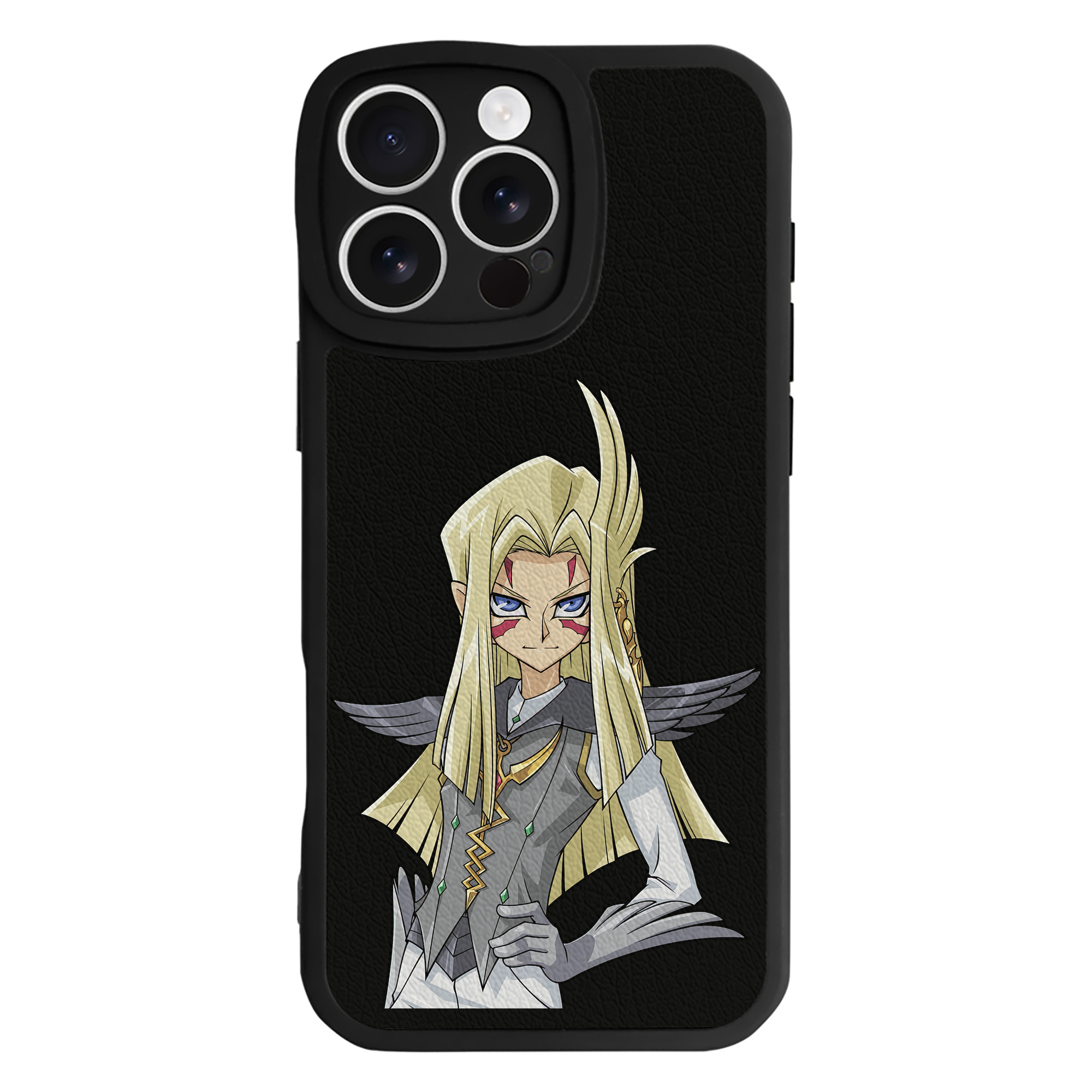 遊☆戯☆王 Yu-Gi-Oh! 【iPhone 16シリーズ対応】シリコンスマホケース（レザー調） 材質：シリコン